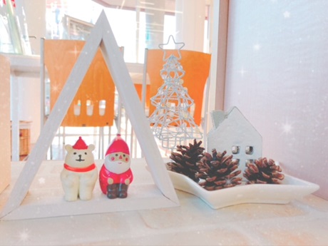 クリスマスデコレーション　サンタ
